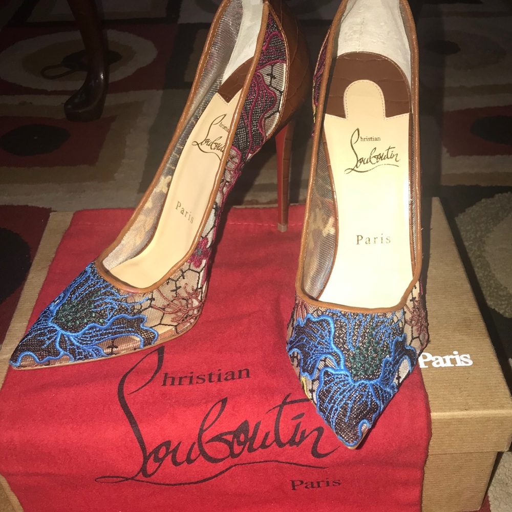 ❌SOLD ON EBAY❌Christian Louboutin butterfly lace - Picture 3 of 8